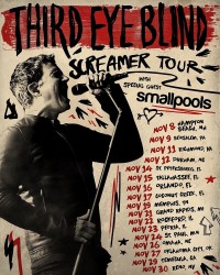 tour poster of upcoming show dates.